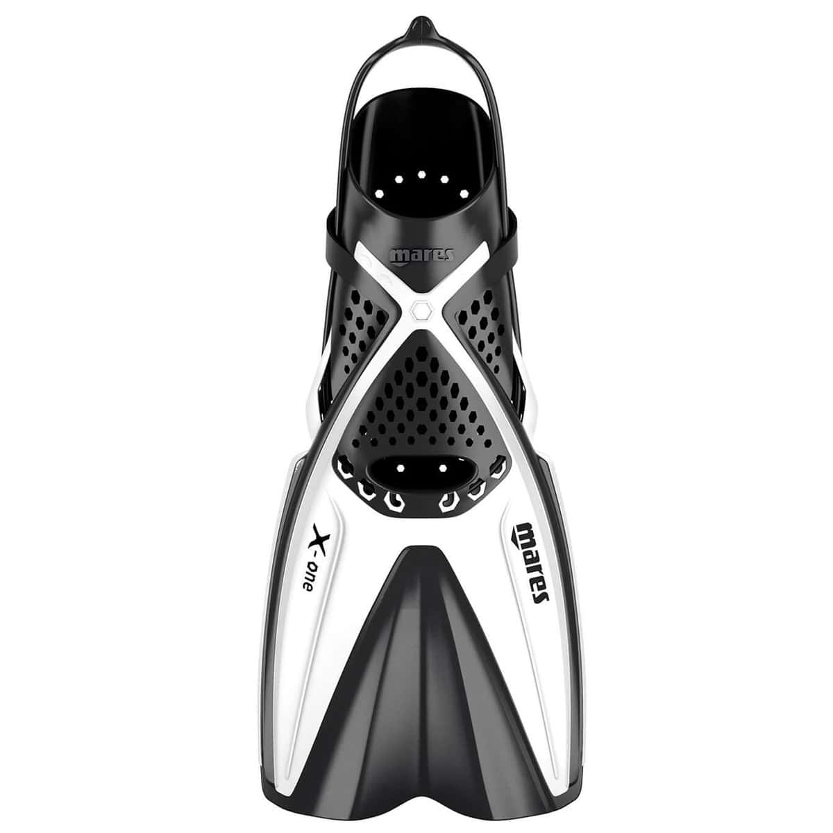 Mares X-One Adult Snorkelling Fins - Open Heel Adjustable Fin
