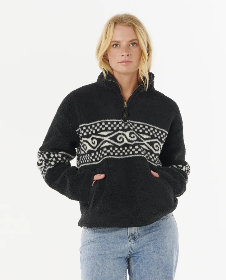 Rip Curl Womens Oceanic Cosmic Kiss Polar Fleece Jumper