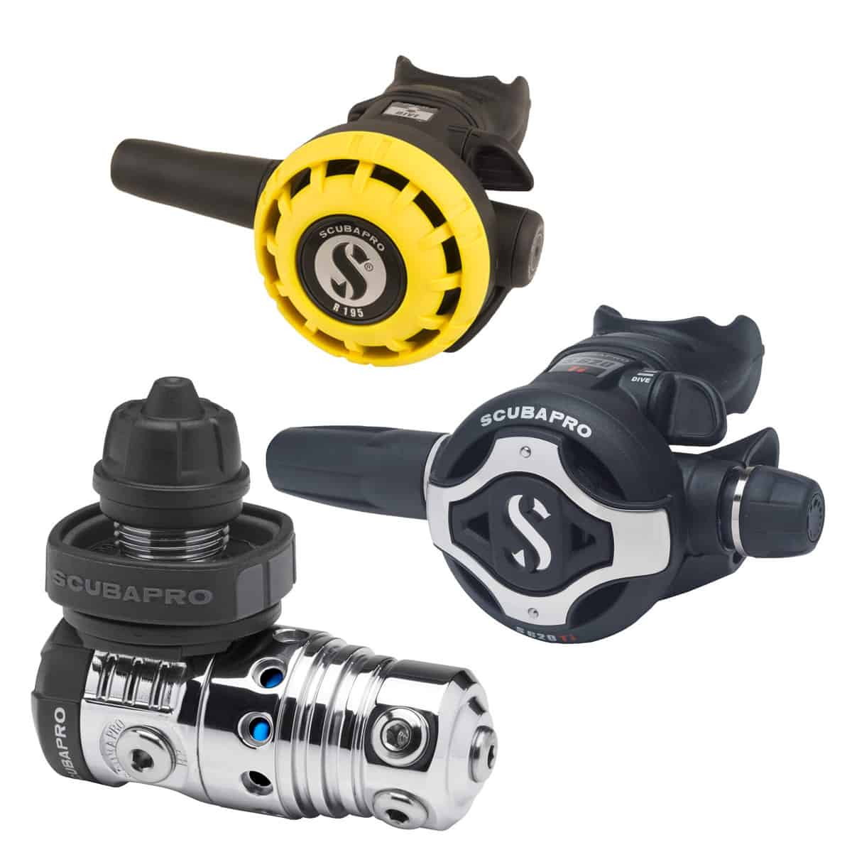 Scubapro MK25 EVO S620Ti + S270 Octopus Regulator Package