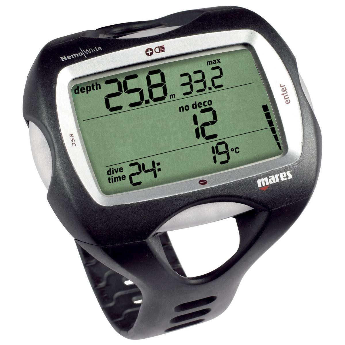 Mares Nemo Wide 2 | Dive Computer Mares Nemo Wide 2 | Dive Computer