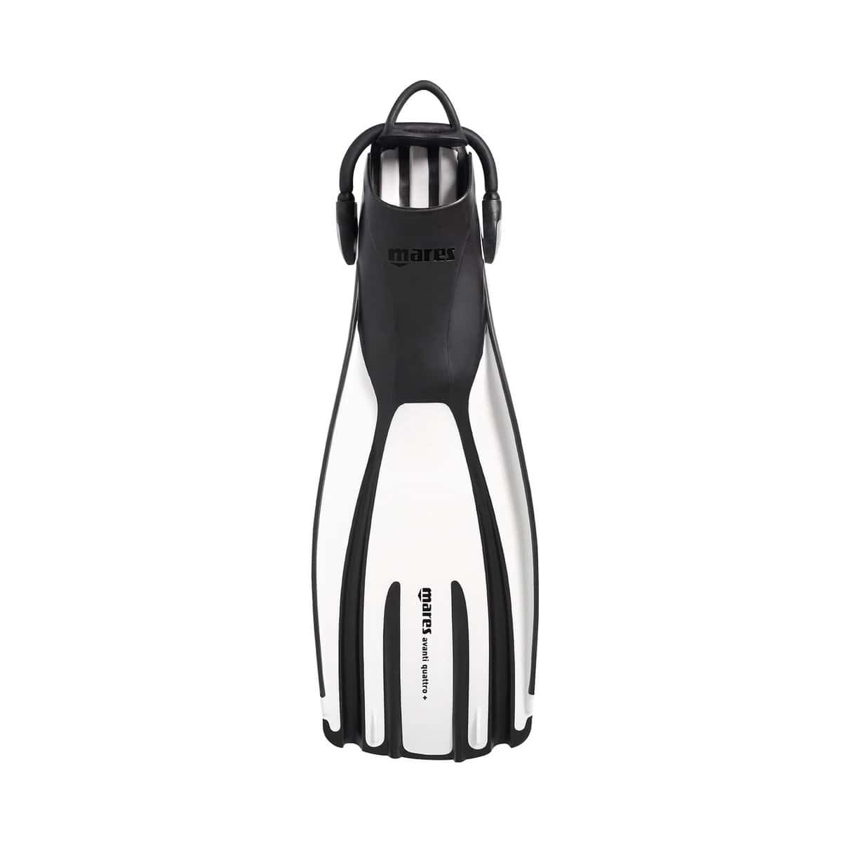 Mares Avanti Quattro Plus Fins - Adjustable Open Heel Diving Fins