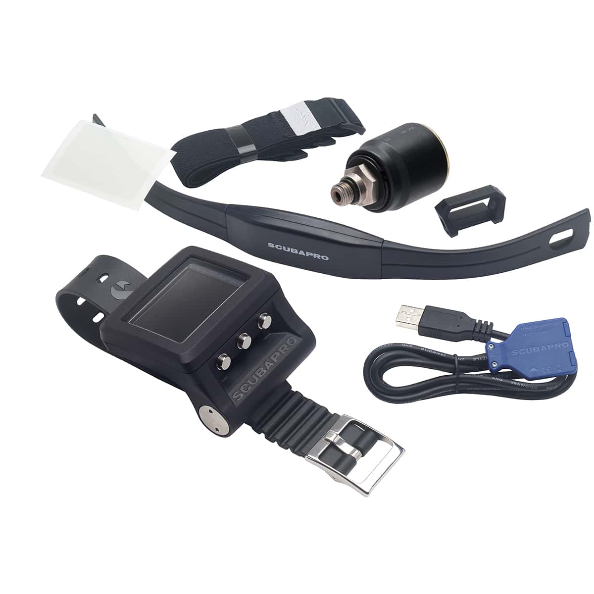 Scubapro Galileo G2 Dive Computer + Transmitter + Heart Rate Monitor