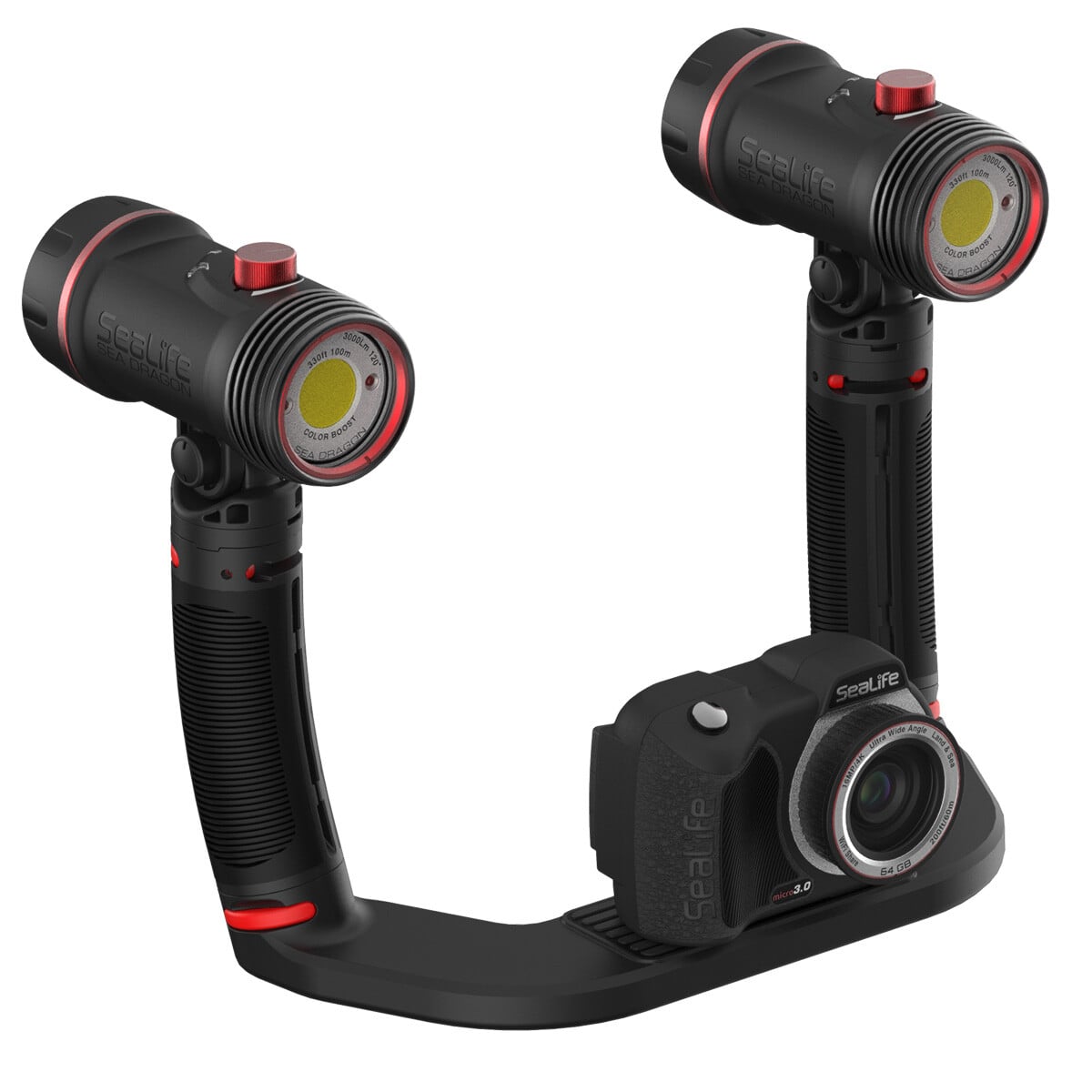 SeaLife Sea Dragon 6000 Colour Boost Duo Photo/Video Light Set #SL694