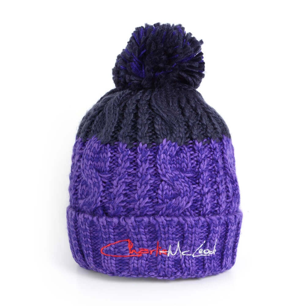 Charlie McLeod Chunky Knit Beanie Hat Charlie McLeod Chunky Knit Beanie Hat