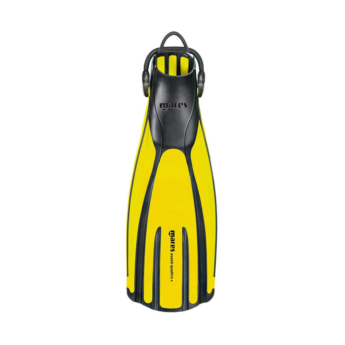 Mares Avanti Quattro Plus Fins - Adjustable Open Heel Diving Fins