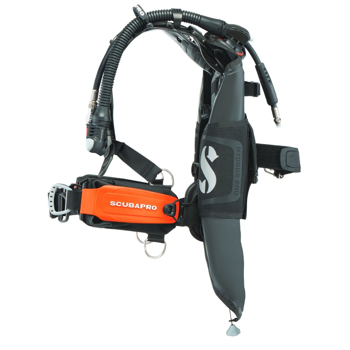 Scubapro Hydros Pro 2 BCD + Standard Monorail Weight Pockets