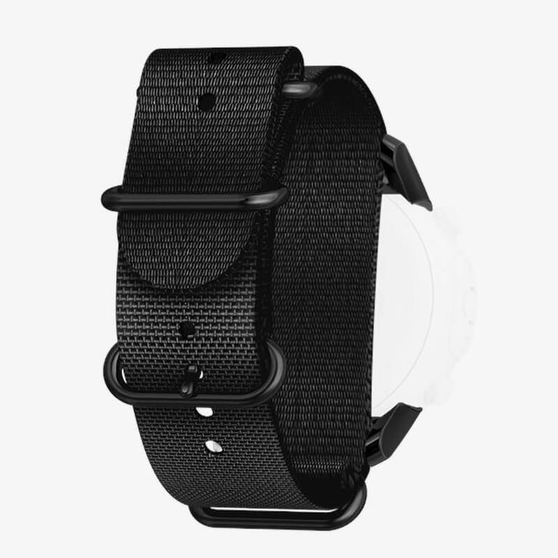 Suunto D6i Novo Zulu Fabric Strap Set - Black