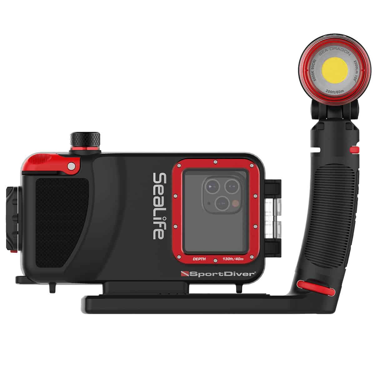 Sealife Sportdiver + Sea Dragon 2500 Video Light Bundle