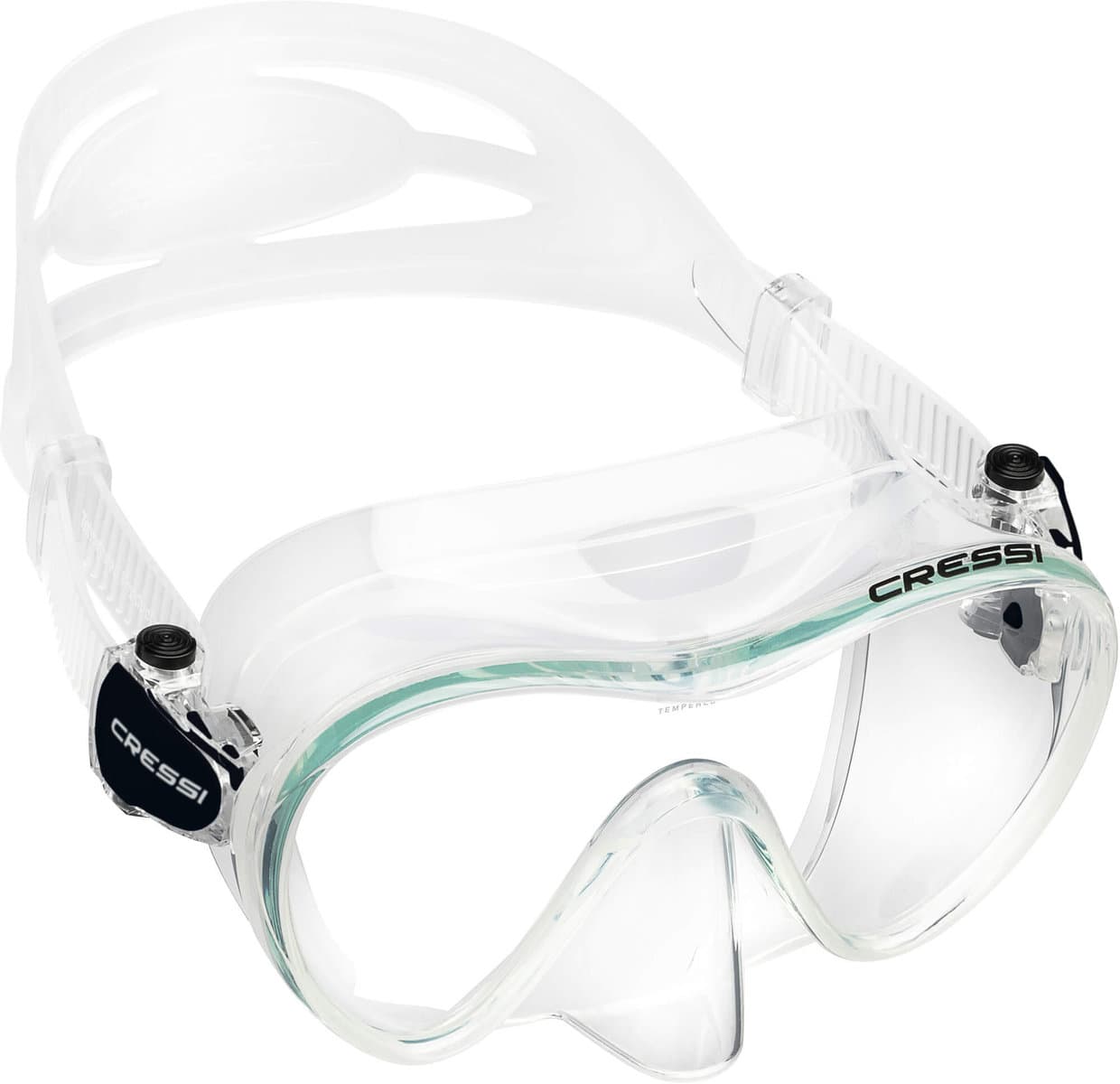 Cressi F1 Frameless Single Lens Diving Mask - All Colours