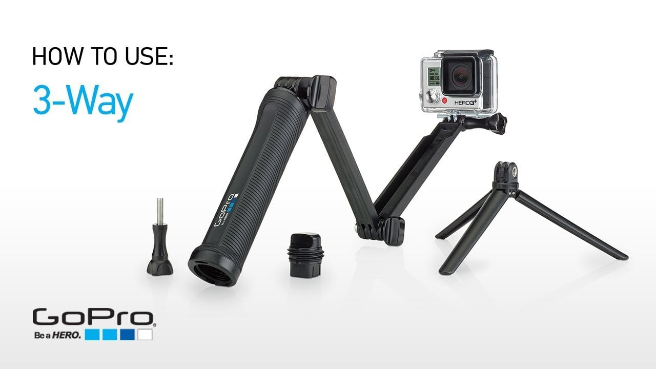 GoPro 3-Way | Grip | Tripod | Extension Arm