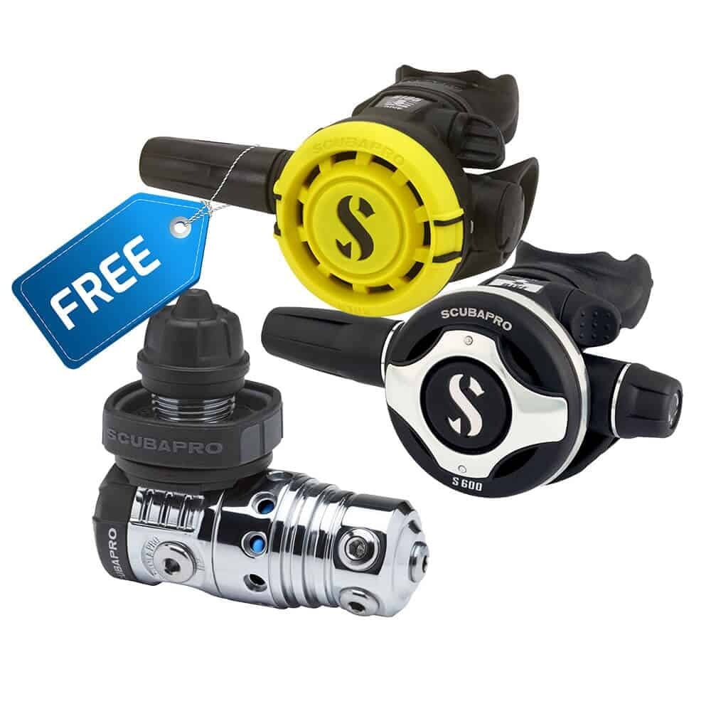 Scubapro MK25 EVO S600 + R105 Octopus Regulator Package