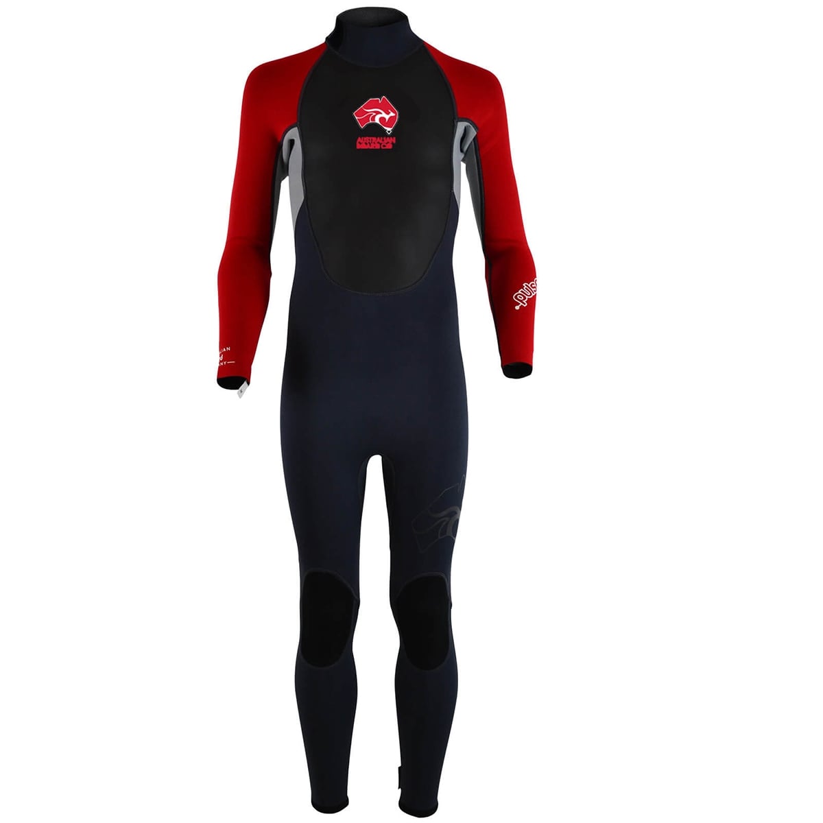 Circle One ABC Pulse Kids 3/2mm Wetsuit - 1 Piece Steamer Black/Red Circle One ABC Pulse Kids 3/2mm Wetsuit - 1 Piece Steamer Black/Red