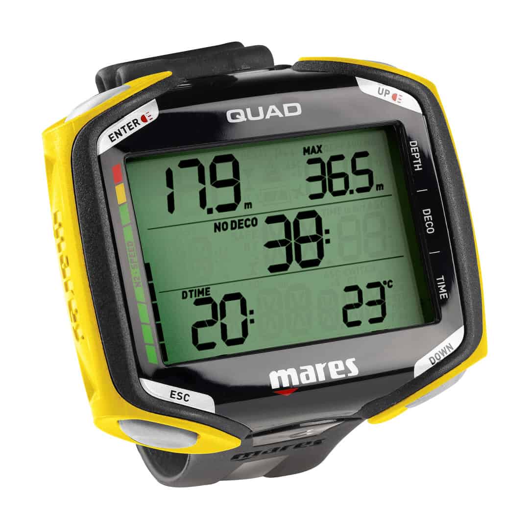 Mares Quad Dive Computer - Large Display Dive Computer Mares Quad Dive Computer - Large Display Dive Computer
