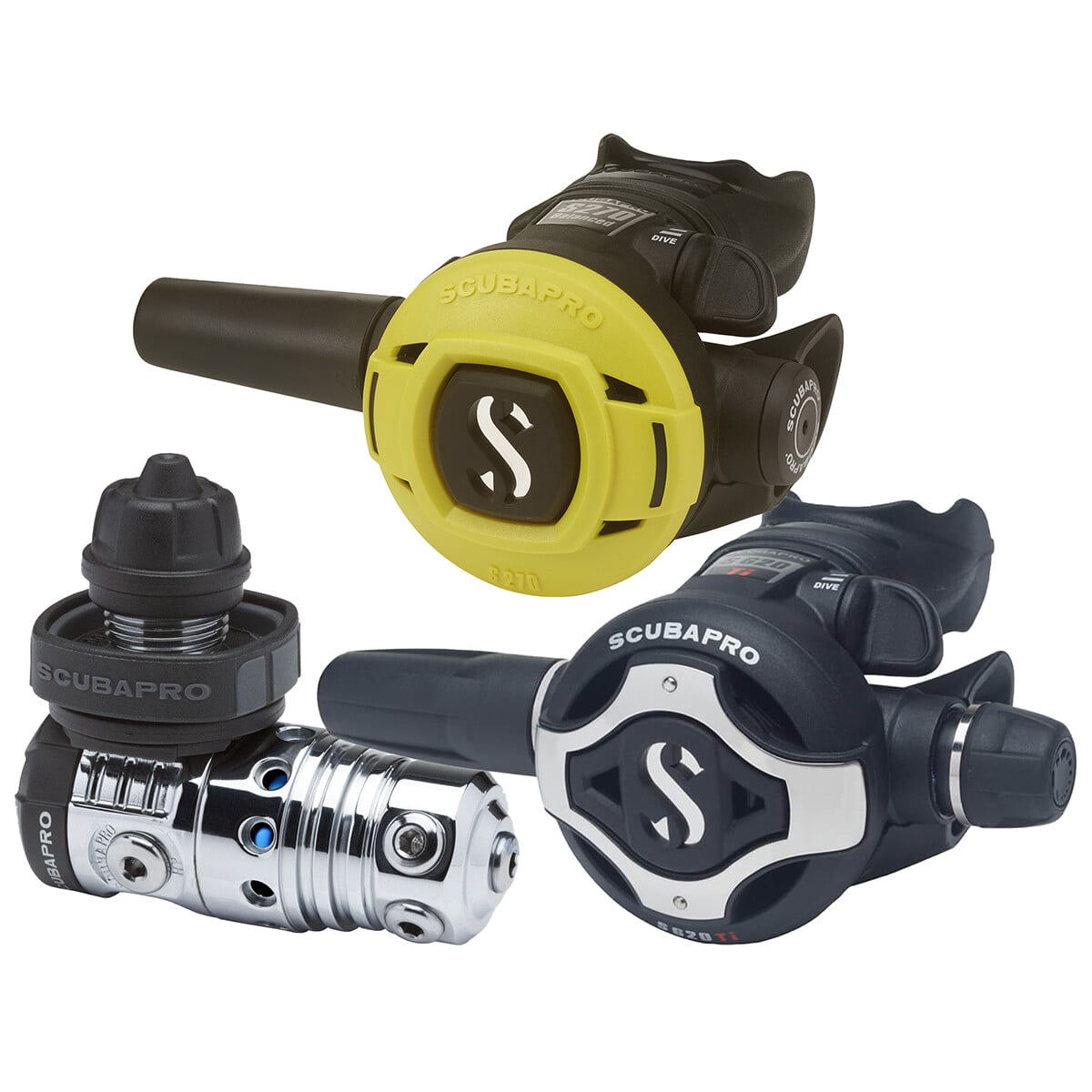 Scubapro MK25 EVO S620Ti + S270 Octopus Regulator Package