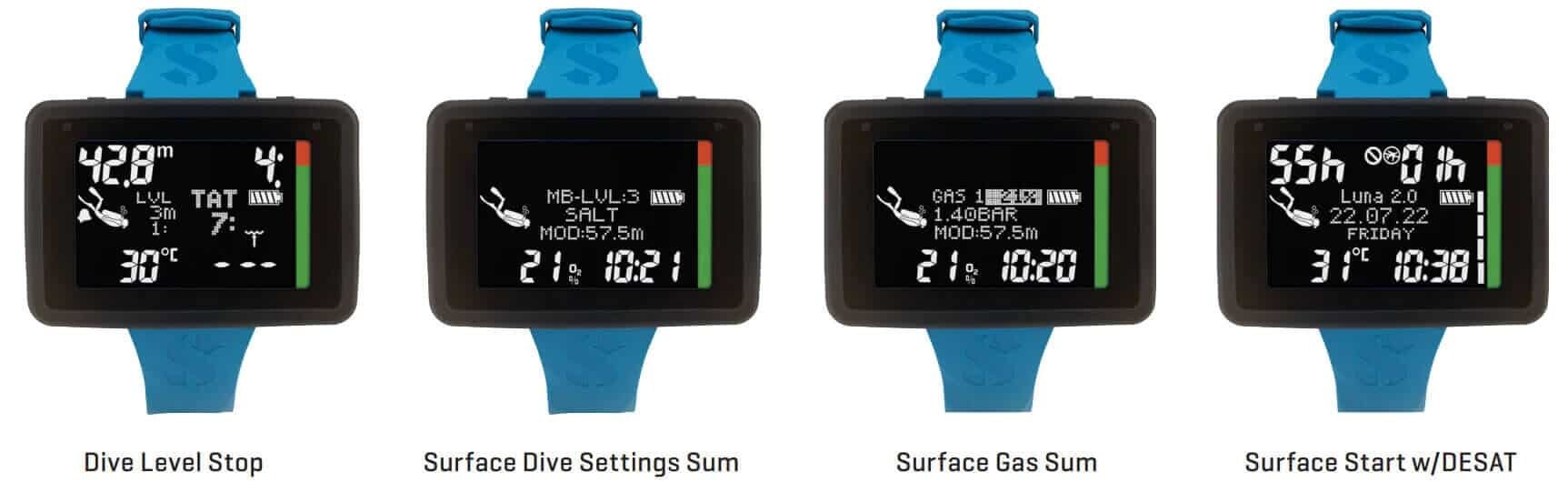 Scubapro Luna 2.0 Widescreen Dive Computer
