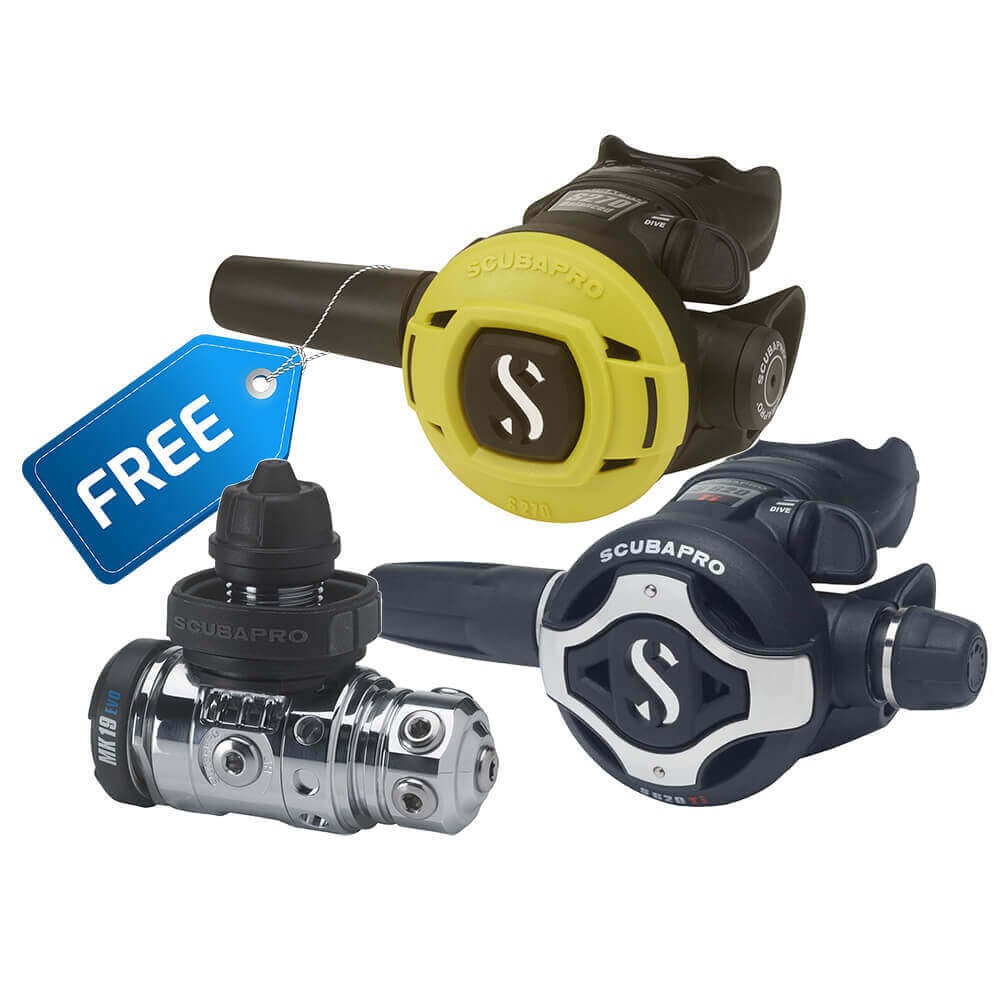 Scubapro MK25 EVO S620Ti + S270 Octopus Regulator Package