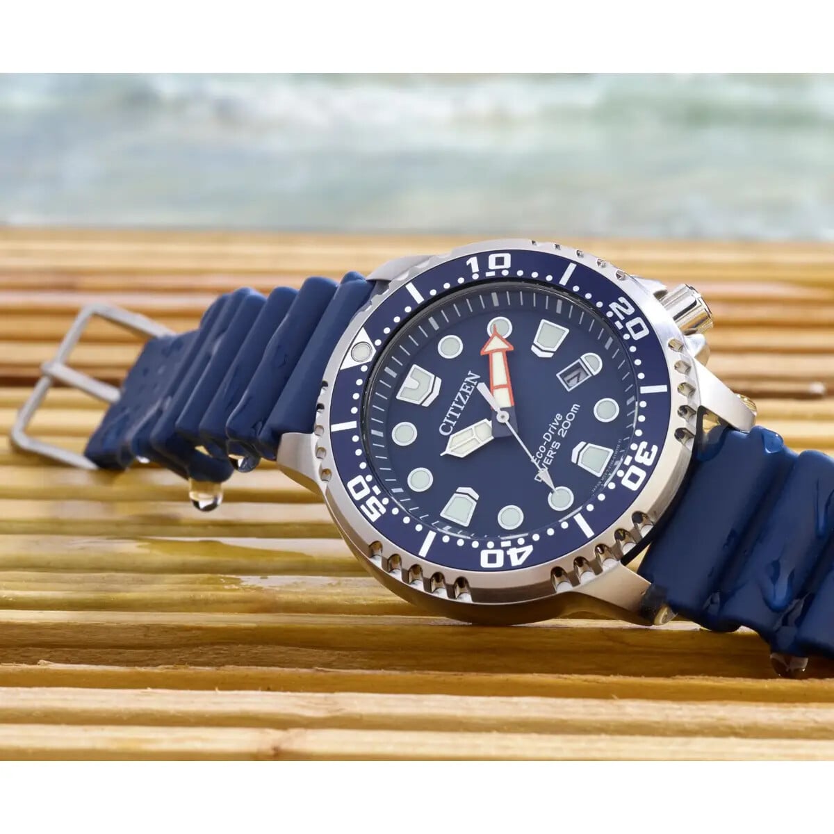 Citizen Mens Eco-Drive Professional Divers Watch - BN0151-09L