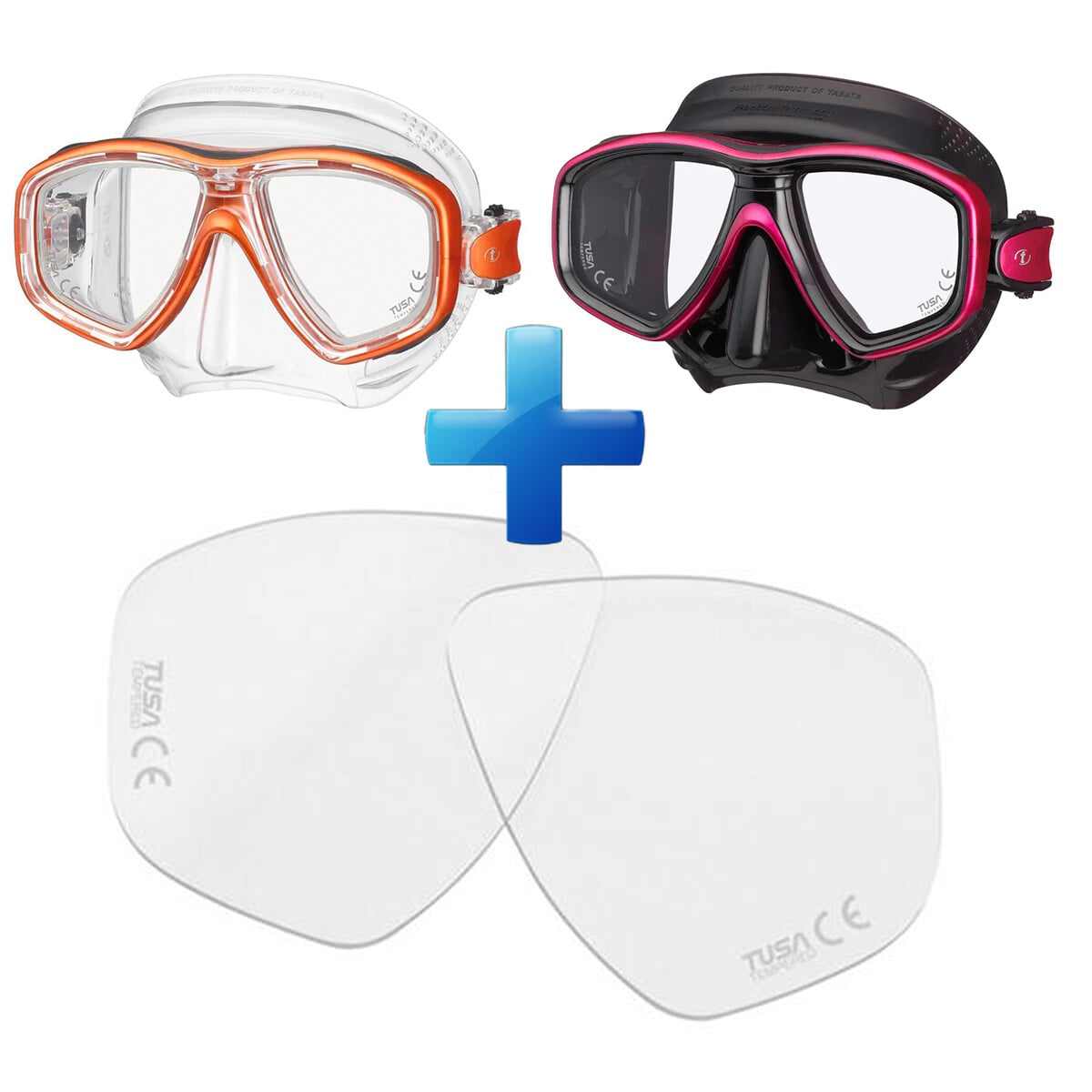 TUSA Freedom Ceos Prescription Diving Mask
