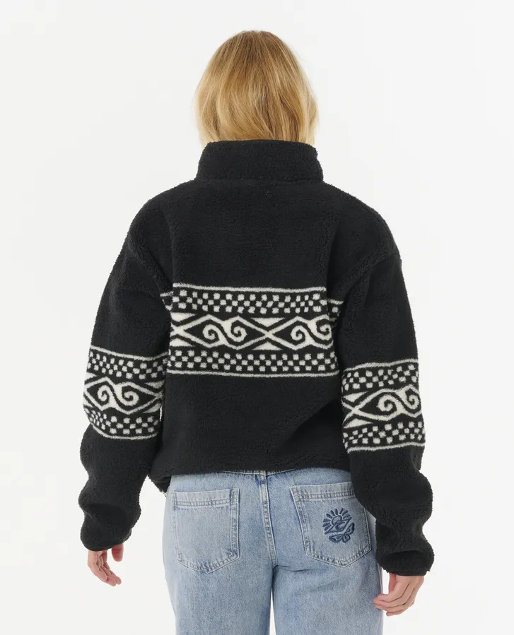 Rip Curl Womens Oceanic Cosmic Kiss Polar Fleece Jumper