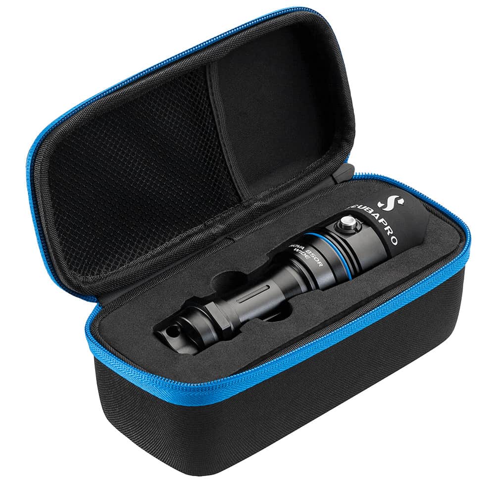 Scubapro Nova 850R Wide Dive Torch C/W Battery & Charger