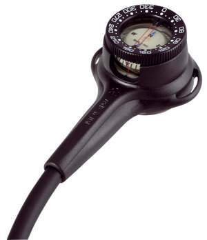 Mares Mission 2C Compact Console - Contents Gauge + Compass