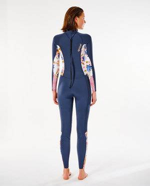 Rip Curl Womens 5/3 BZ Dawn Patrol GBS Wetsuit/Steamer - Slate Rose Rip Curl Womens 5/3 BZ Dawn Patrol GBS Wetsuit/Steamer - Slate Rose