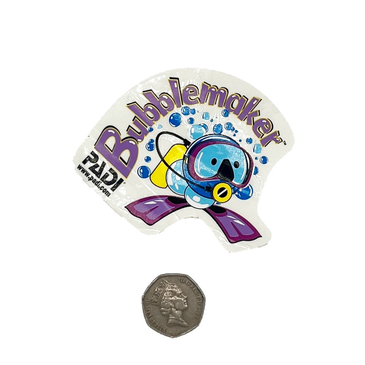 PADI Bubblemaker Sticker Decal