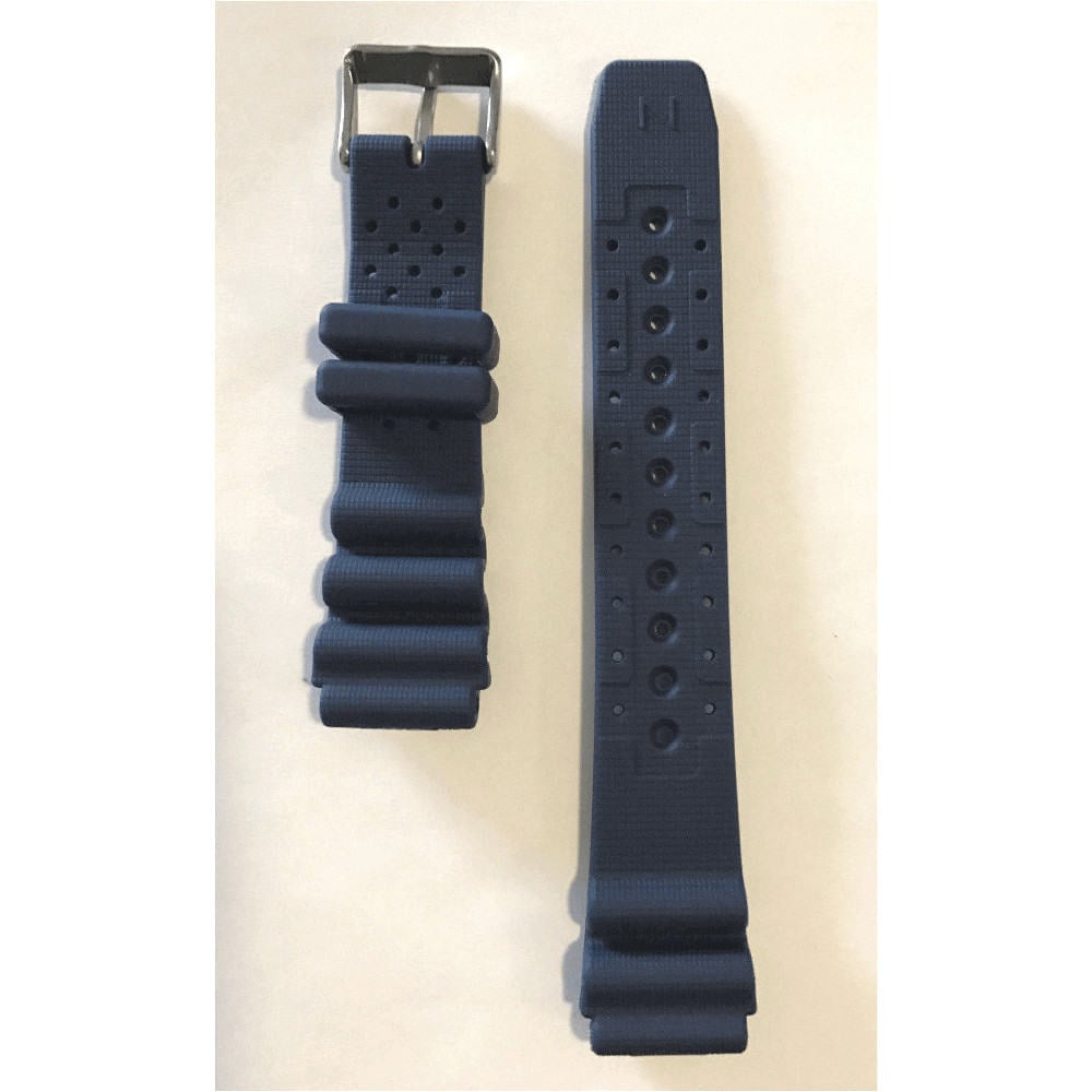 Citizen Genuine Mens Blue Rubber Watch Strap Fits BN0151-09L