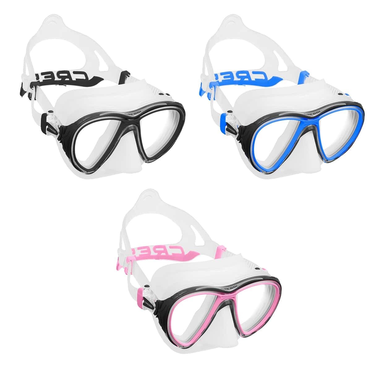 Cressi Quantum Dive Mask - Fitted Prescription Lenses
