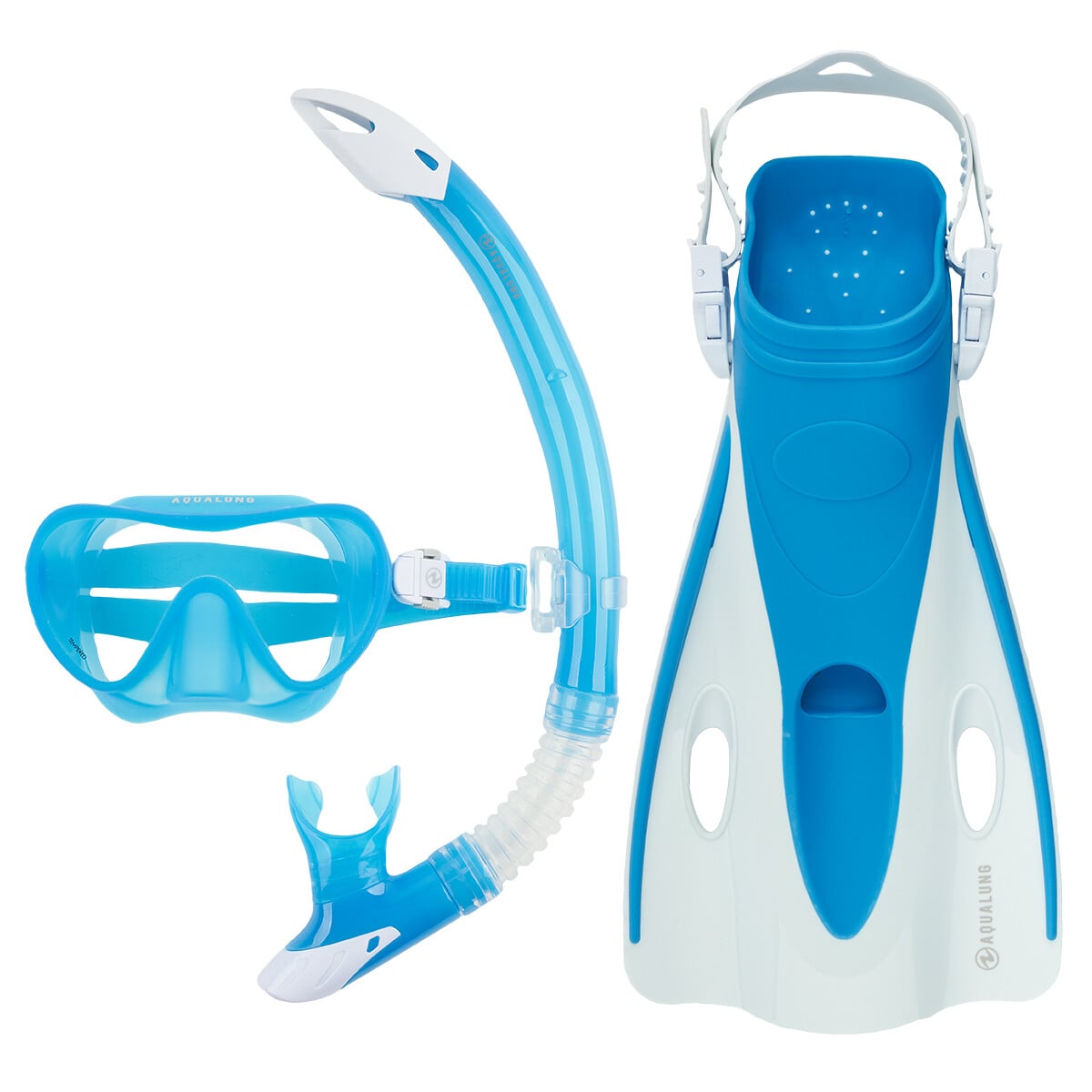 Aqualung Nabul Mask + Fins + Snorkel Set