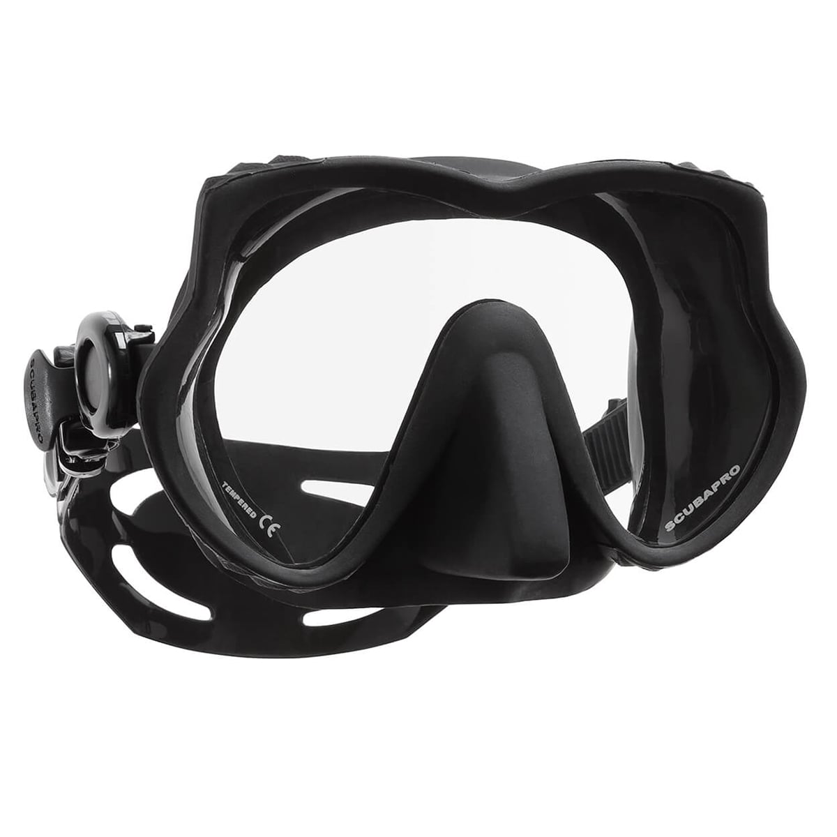 Scubapro Devil Single Lens Diving Mask - Black
