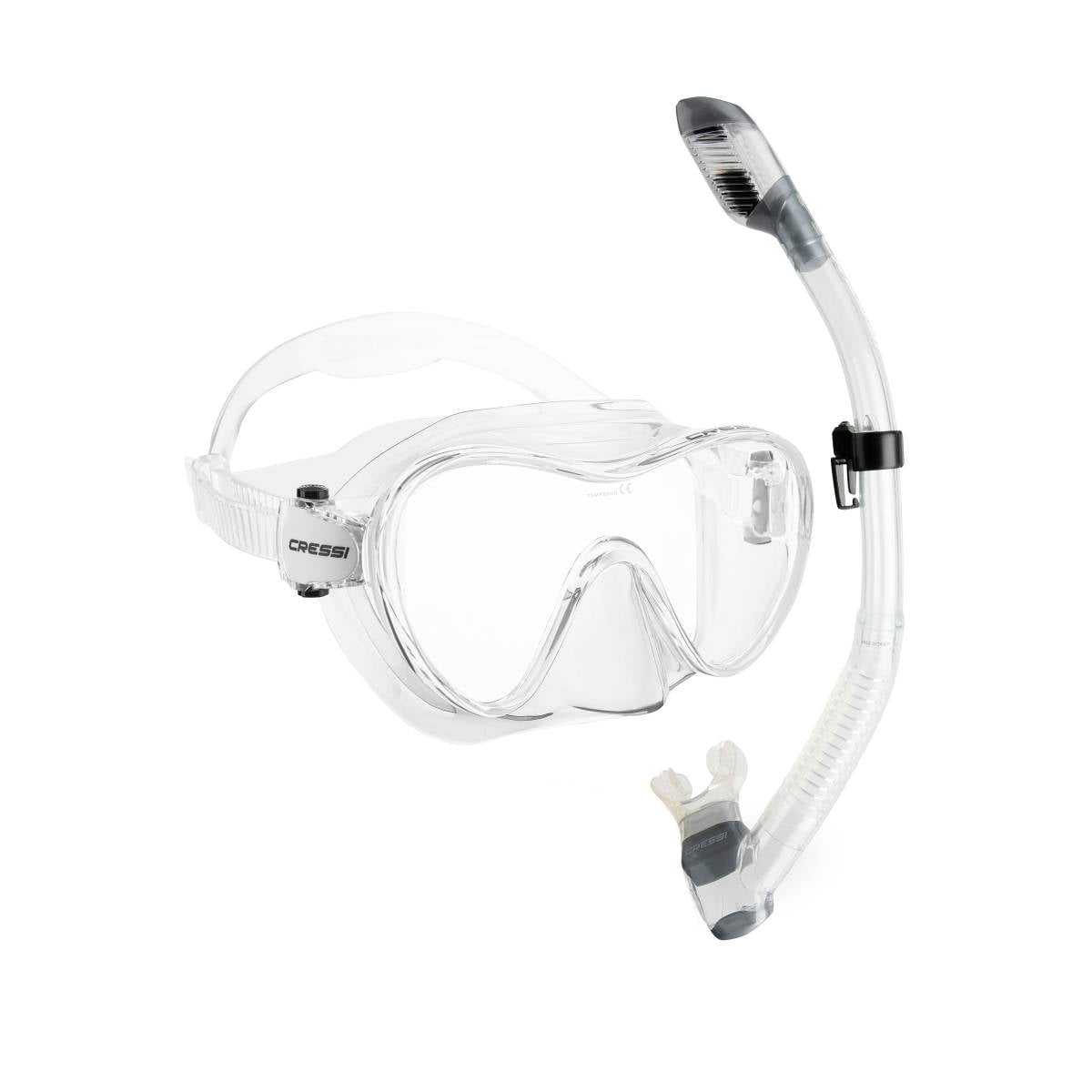Cressi F1 Mask + Supernova Dry Snorkel Combo Set Cressi F1 Mask + Supernova Dry Snorkel Combo Set