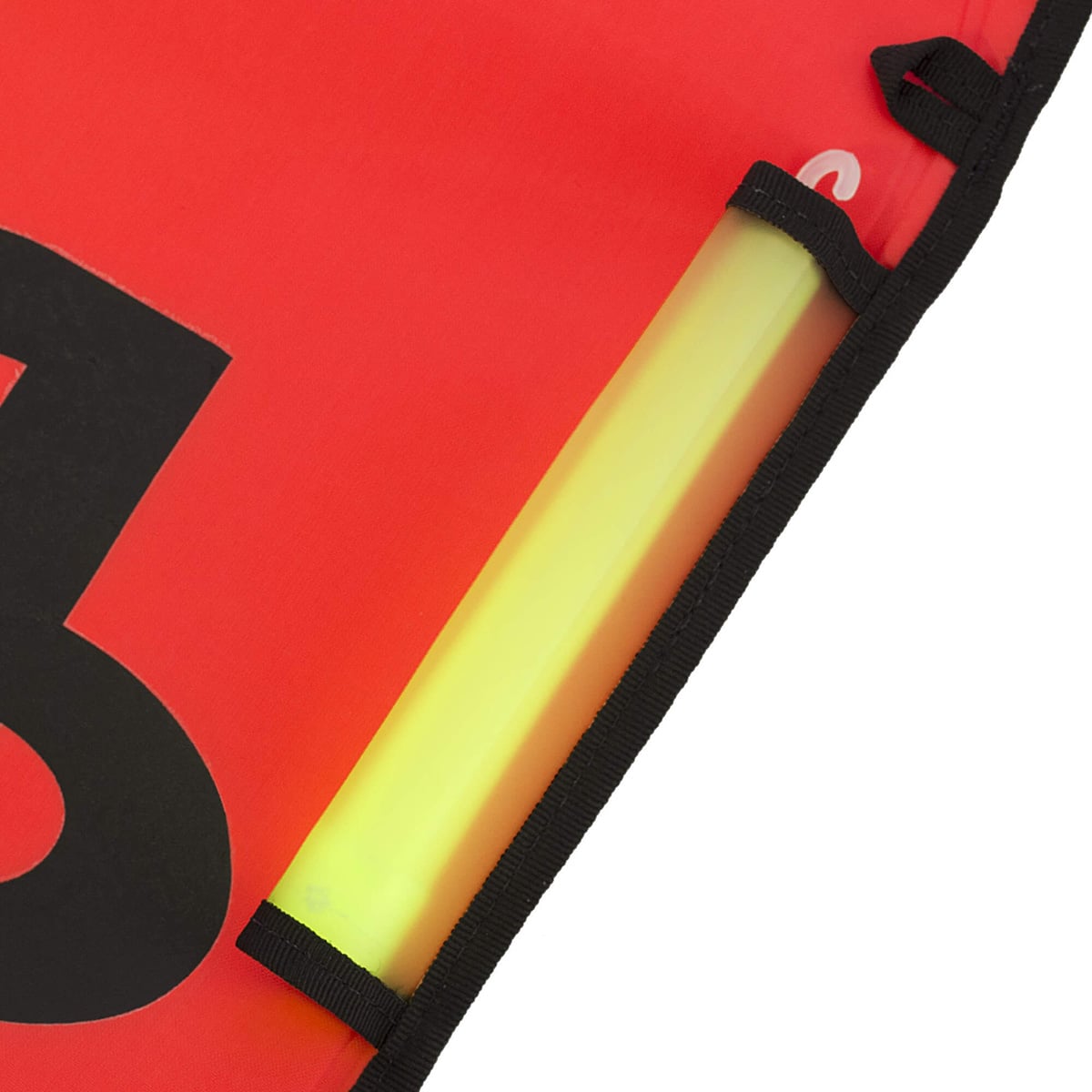 AP Diving 3m Self Sealing SMB Hi Viz Red With EasyFil Adapter