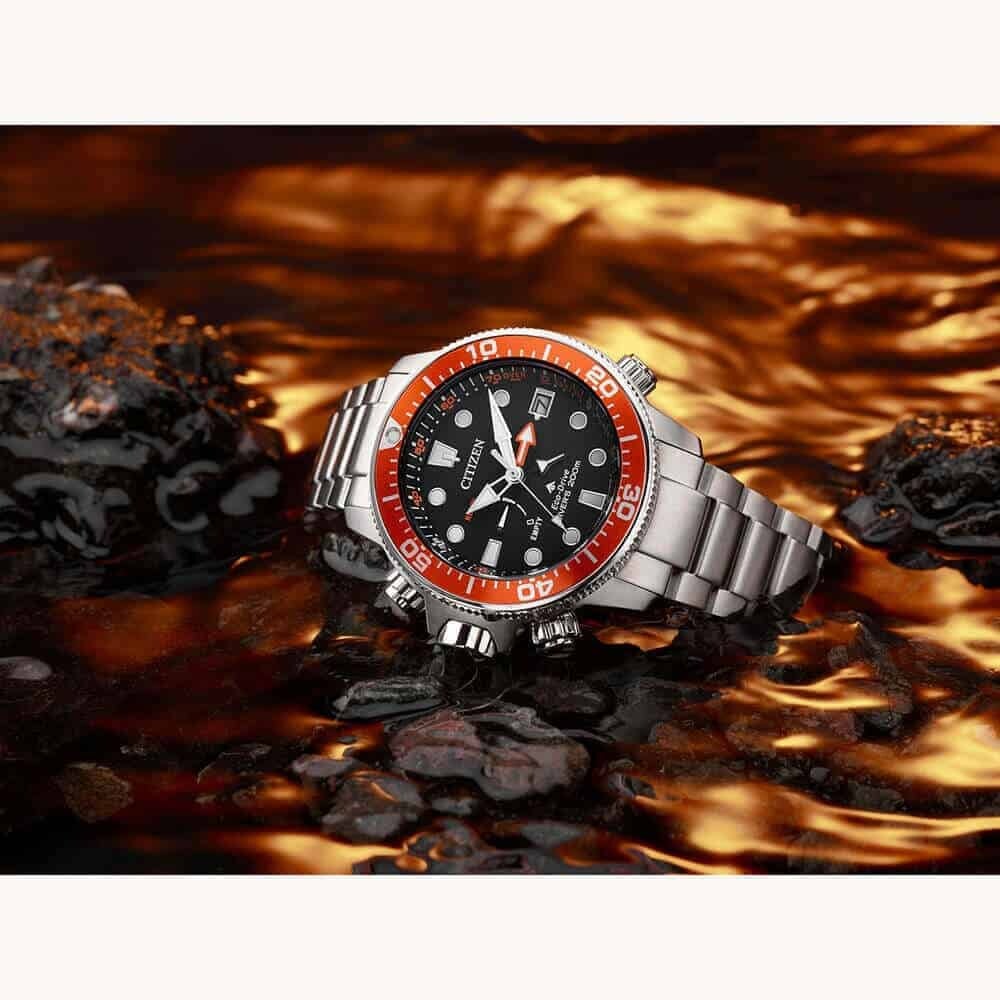 Citizen Stainless Steel Aqualand Divers Watch - BN2039-59E