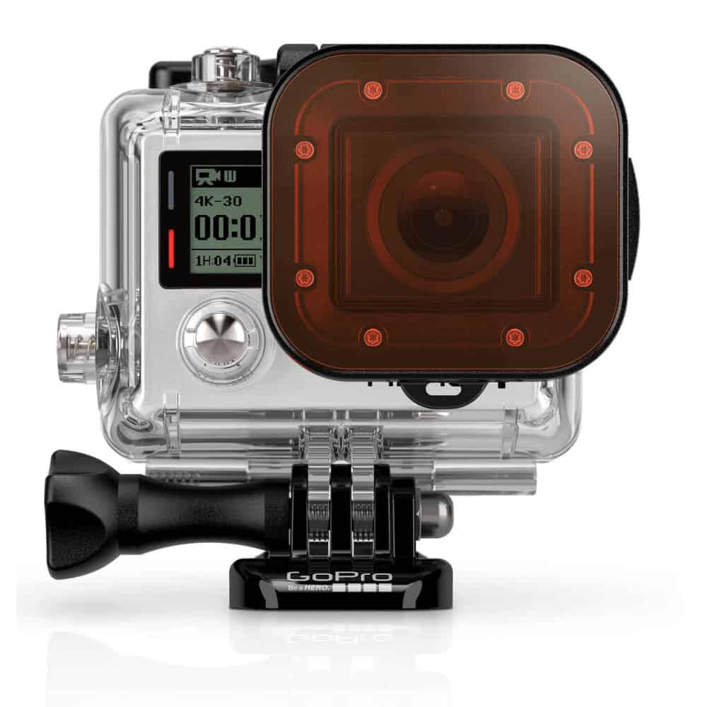 GoPro Red Dive Filter For Dive Housing And Wrist Housing GoPro Red Dive Filter For Dive Housing And Wrist Housing
