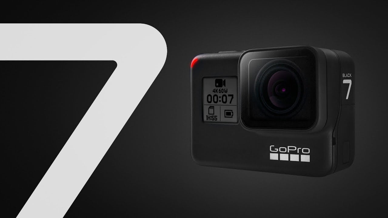 GoPro Hero7 Black Camera Bundle + FREE 32GB SD Card