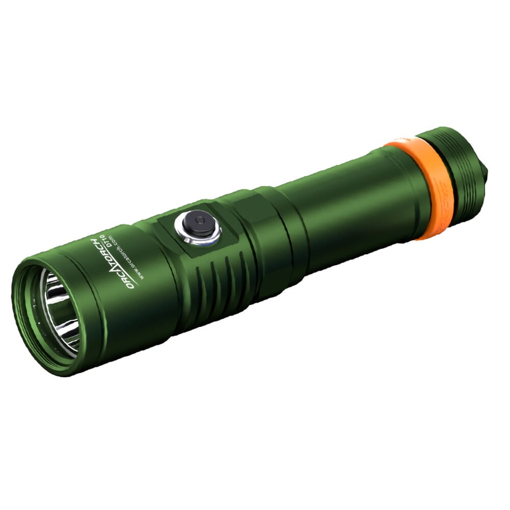 OrcaTorch D710 Dive Torch - 3000 Lumens Dive Torch