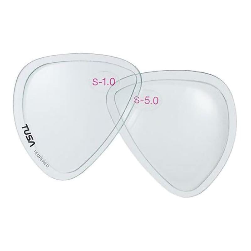TUSA Corrective Lenses - Intega + Freedom One Masks