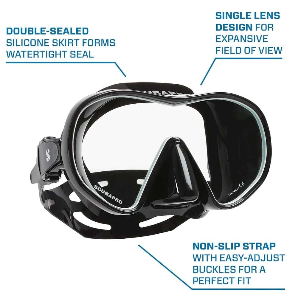 Scubapro Solo Single Lens Diving Mask