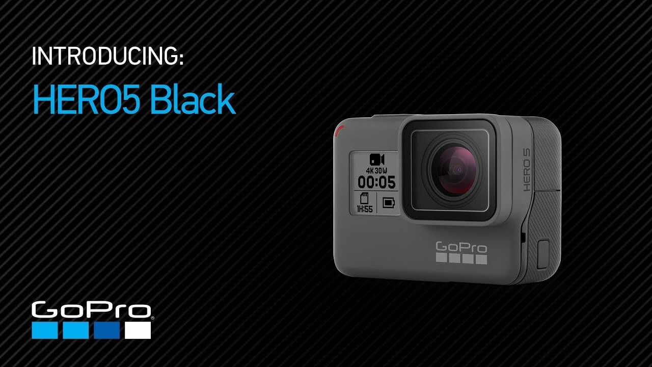 GoPro Hero5 Black Camera - NEW Genuine GoPro Hero5 Black