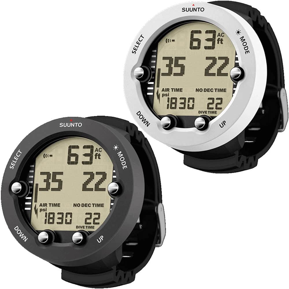 Suunto Vyper Novo Dive Computer + USB Cable + Bungee Mount - Graphite