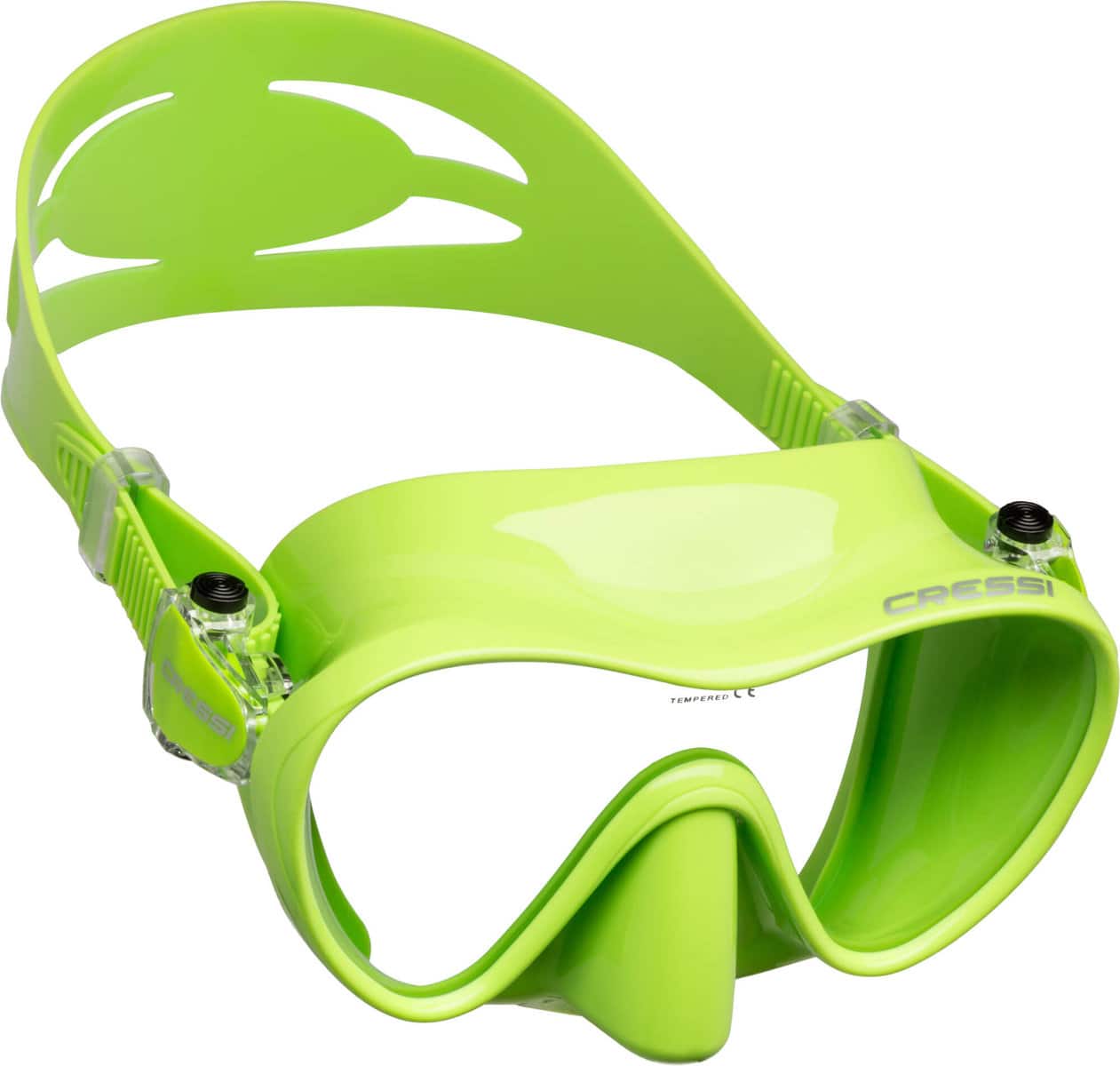 Cressi F1 Frameless Single Lens Diving Mask - All Colours