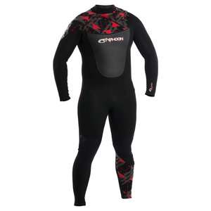 Typhoon Mens Vortex 4/3mm GBS Chest Zip Wetsuit