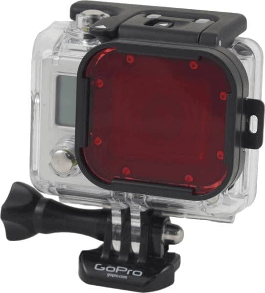 PolarPro GoPro Red Dive Filter for Hero3 & Hero4/3+ Dive Housing