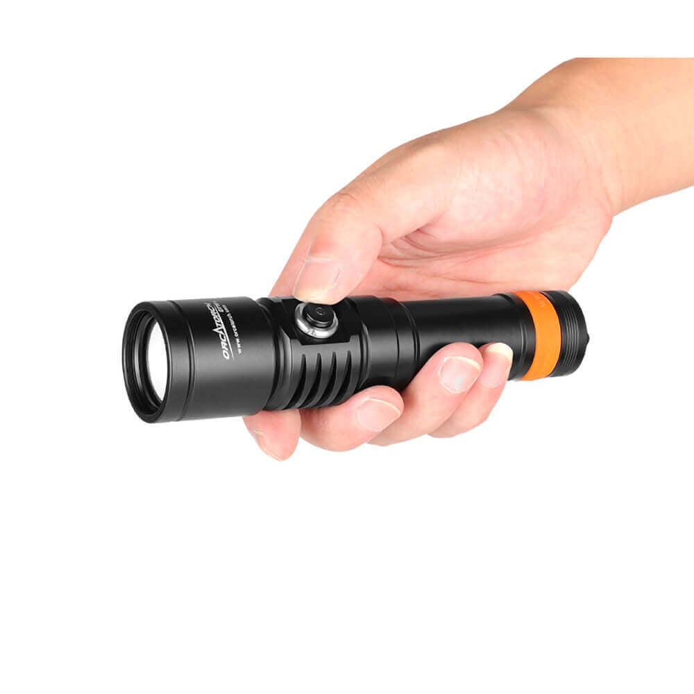 OrcaTorch D710V Video Light + ZJ17 Mini Base Bundle