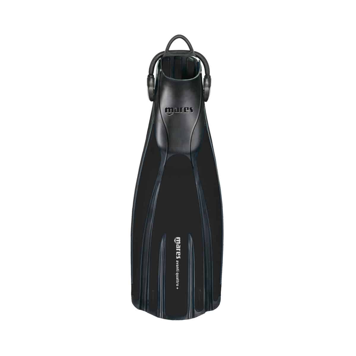 Mares Avanti Quattro Plus Fins - Adjustable Open Heel Diving Fins