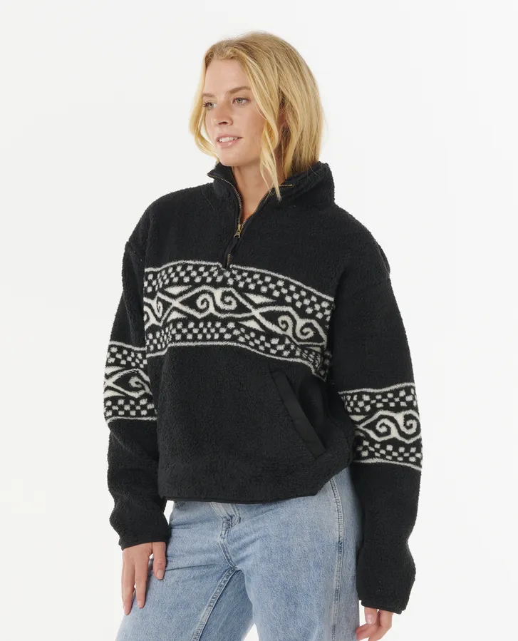 Rip Curl Womens Oceanic Cosmic Kiss Polar Fleece Jumper