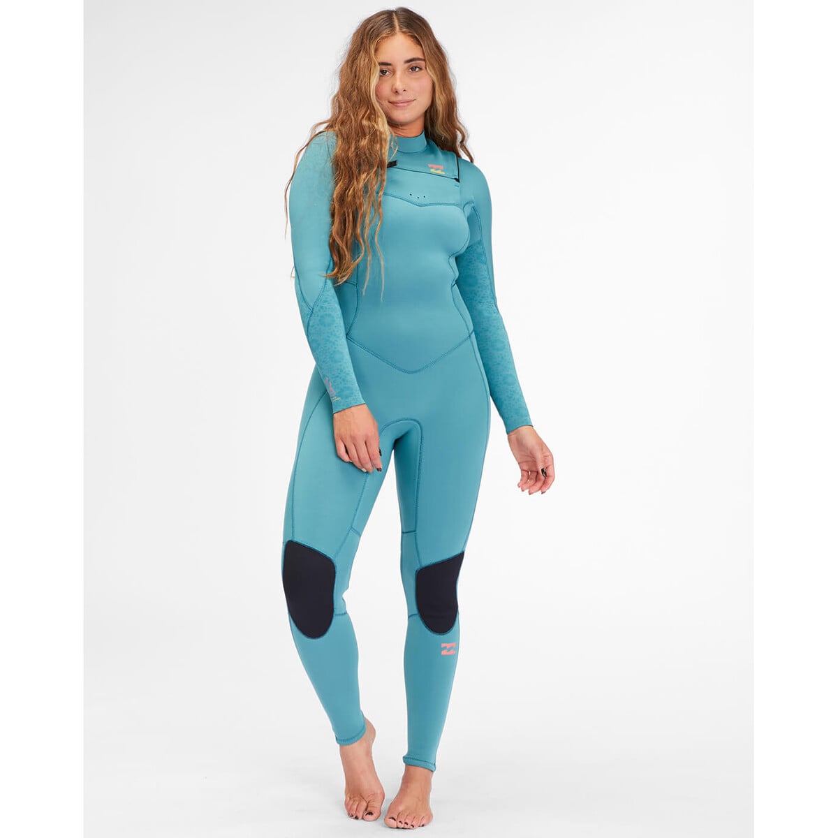 Billabong Womens Synergy 4/3mm Chest Zip Wetsuit - Marine Billabong Womens Synergy 4/3mm Chest Zip Wetsuit - Marine