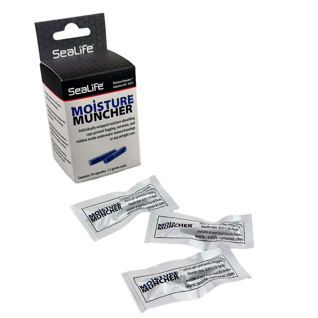 SeaLife Moisture Muncher Drying Agent Capsules 10x1.5g SL911