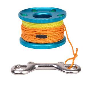 Ist Divers Alloy Finger Spool - Blue 30m